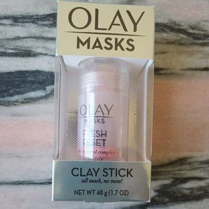 Olay Fresh Reset Pink Mineral Complex Clay Face Mask Stick 1.7 Oz.